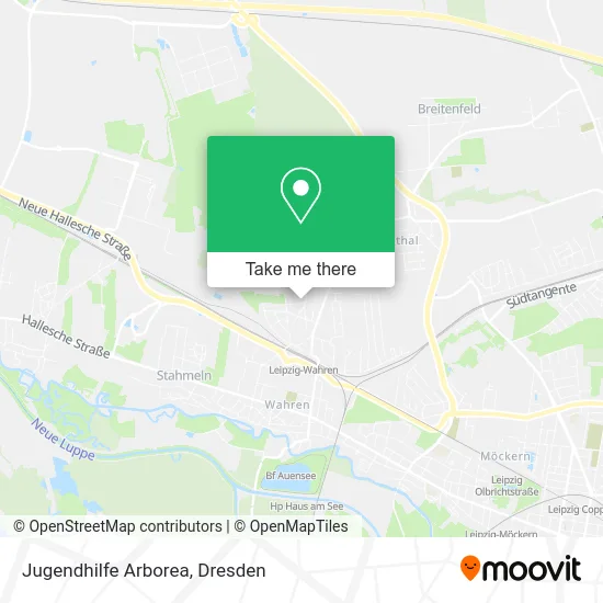 Карта Jugendhilfe Arborea