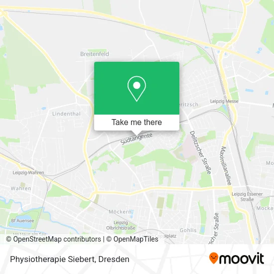 Карта Physiotherapie Siebert