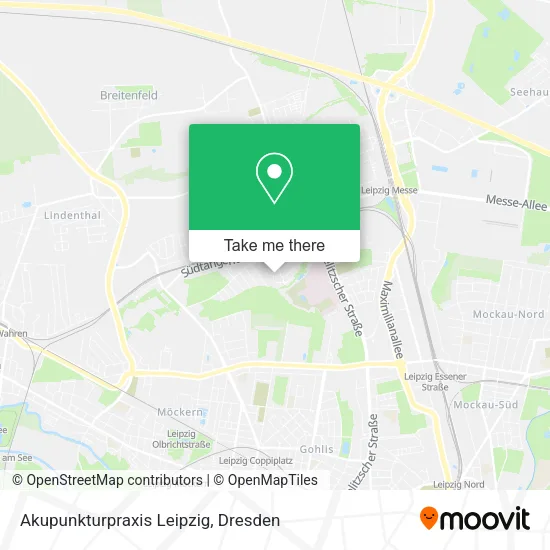 Карта Akupunkturpraxis Leipzig