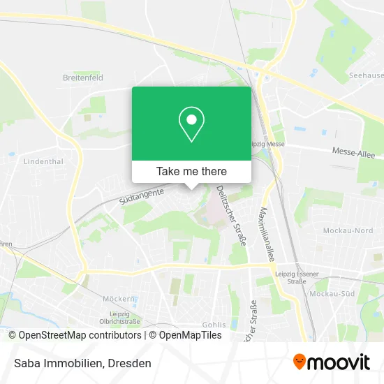 Карта Saba Immobilien