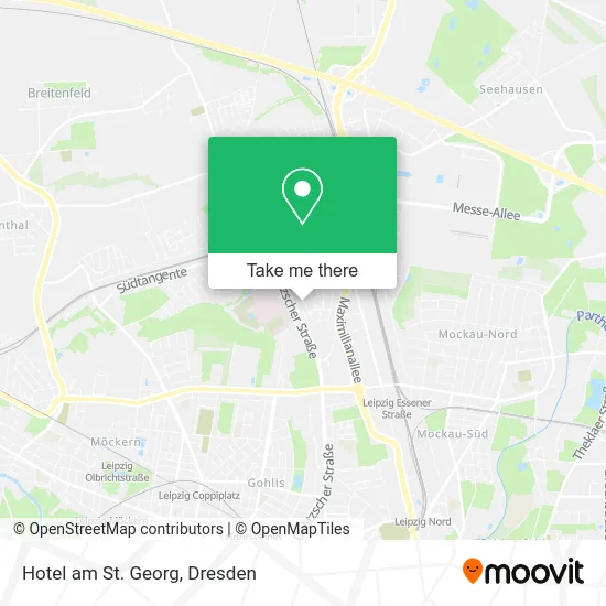 Карта Hotel am St. Georg