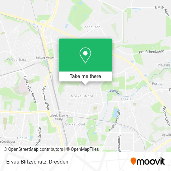 Карта Ervau Blitzschutz