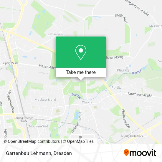 Карта Gartenbau Lehmann