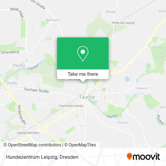 Карта Hundezentrum Leipzig