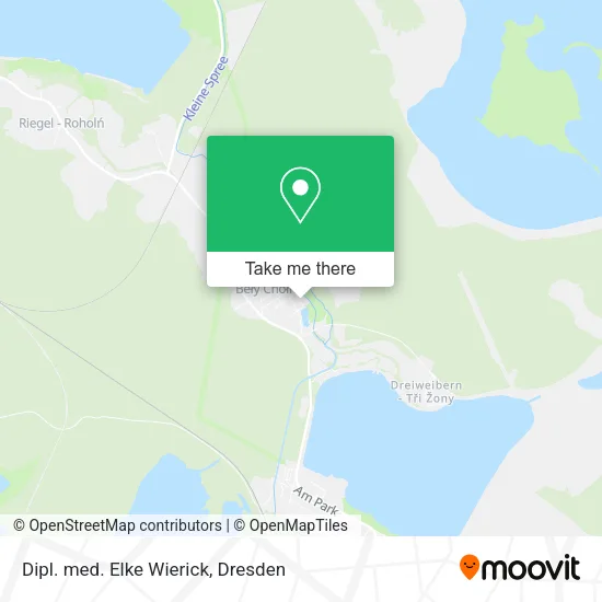 Карта Dipl. med. Elke Wierick