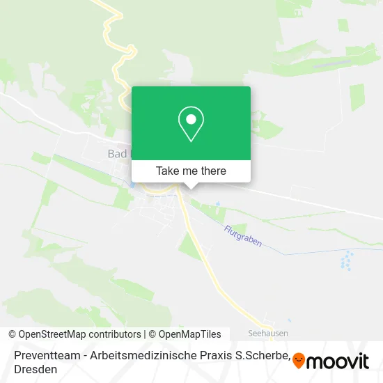 Карта Preventteam - Arbeitsmedizinische Praxis S.Scherbe