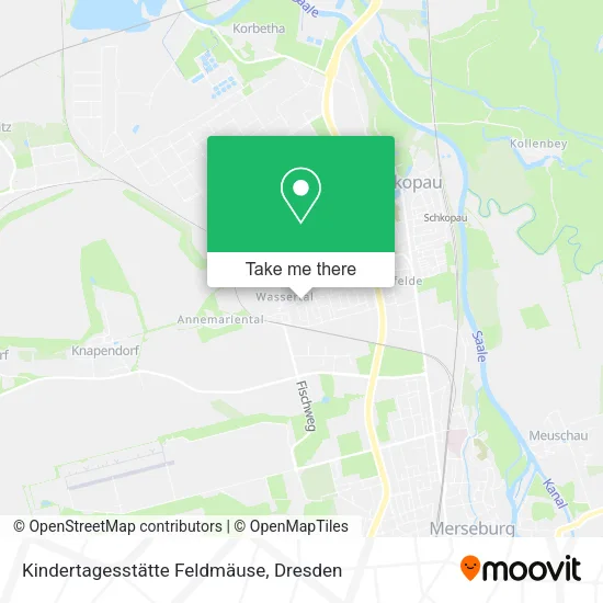 Карта Kindertagesstätte Feldmäuse