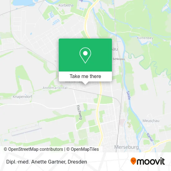 Карта Dipl.-med. Anette Gartner