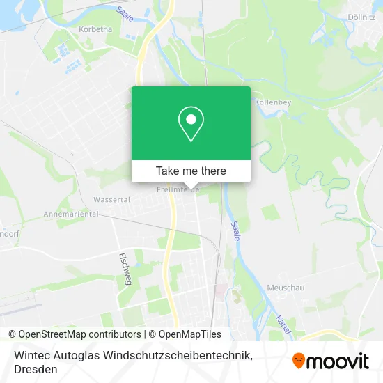 Карта Wintec Autoglas Windschutzscheibentechnik