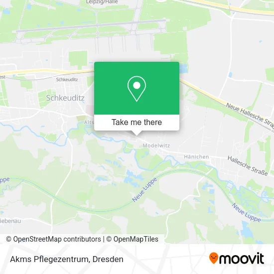 Akms Pflegezentrum map