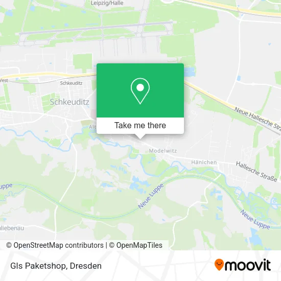 Карта Gls Paketshop