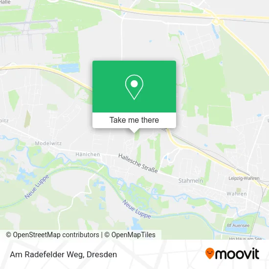 Карта Am Radefelder Weg