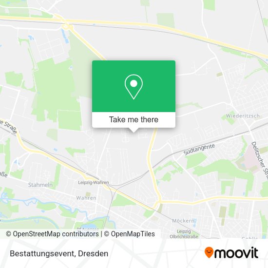 Карта Bestattungsevent