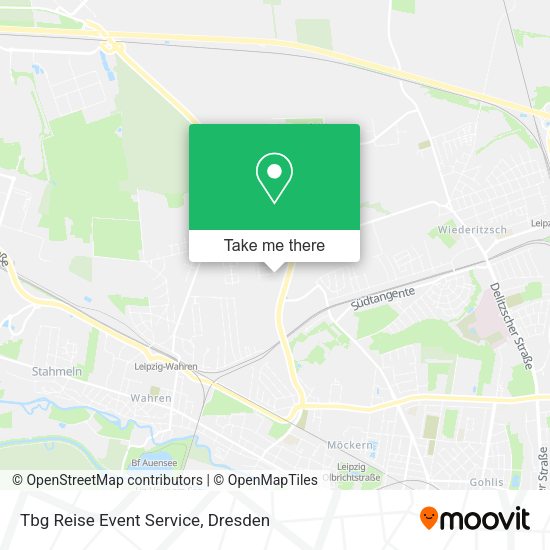 Карта Tbg Reise Event Service