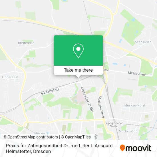 Карта Praxis für Zahngesundheit Dr. med. dent. Ansgard Helmstetter