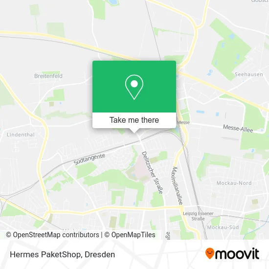 Карта Hermes PaketShop