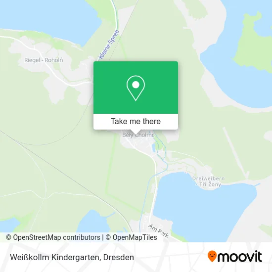Карта Weißkollm Kindergarten