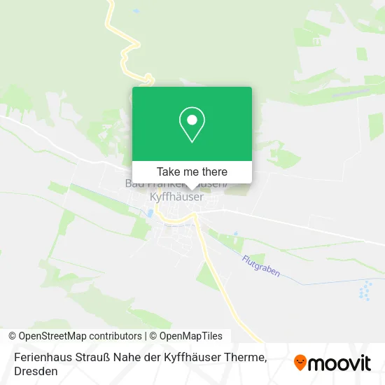 Карта Ferienhaus Strauß Nahe der Kyffhäuser Therme