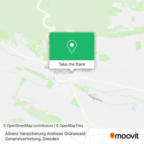 Карта Allianz Versicherung Andreas Grünewald Generalvertretung