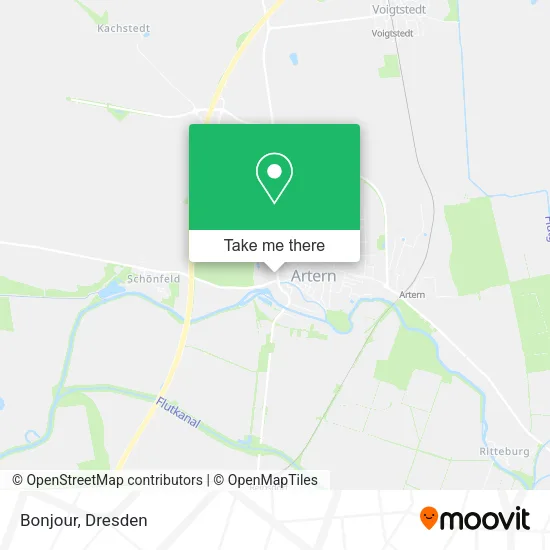 Bonjour map