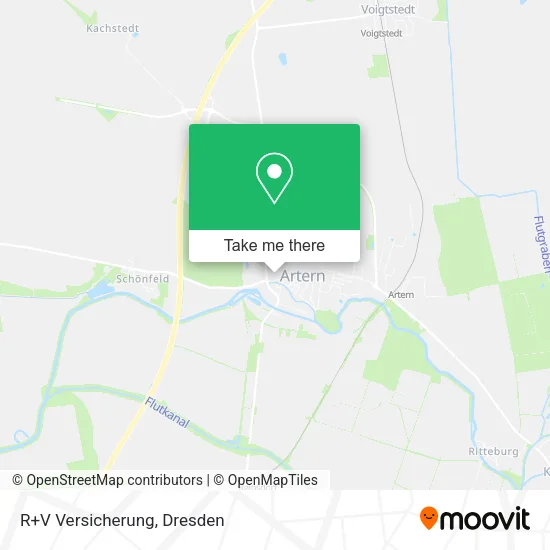R+V Versicherung map