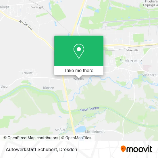 Карта Autowerkstatt Schubert