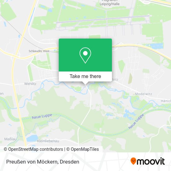 Карта Preußen von Möckern