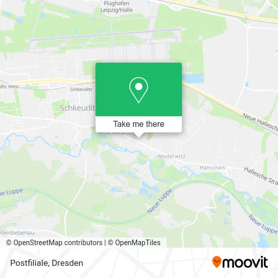 Карта Postfiliale