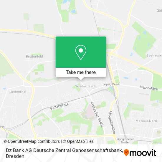 Карта Dz Bank AG Deutsche Zentral Genossenschaftsbank