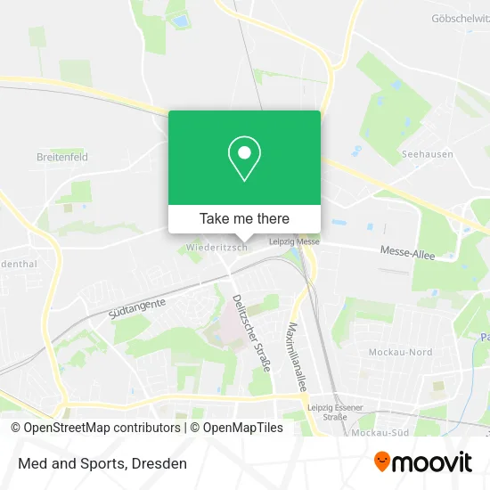 Карта Med and Sports