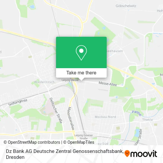 Карта Dz Bank AG Deutsche Zentral Genossenschaftsbank