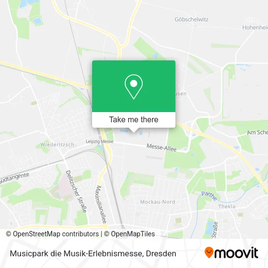 Карта Musicpark die Musik-Erlebnismesse