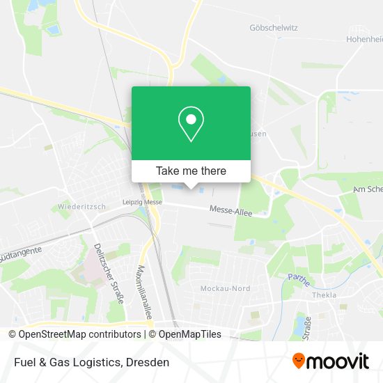 Карта Fuel & Gas Logistics