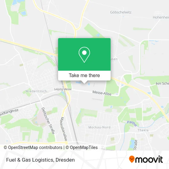 Карта Fuel & Gas Logistics