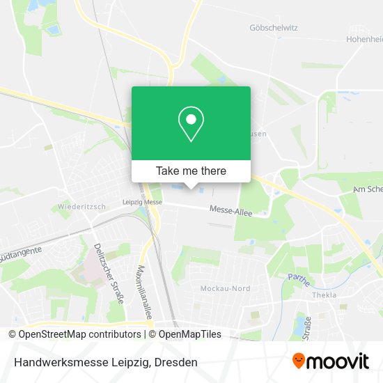 Карта Handwerksmesse Leipzig