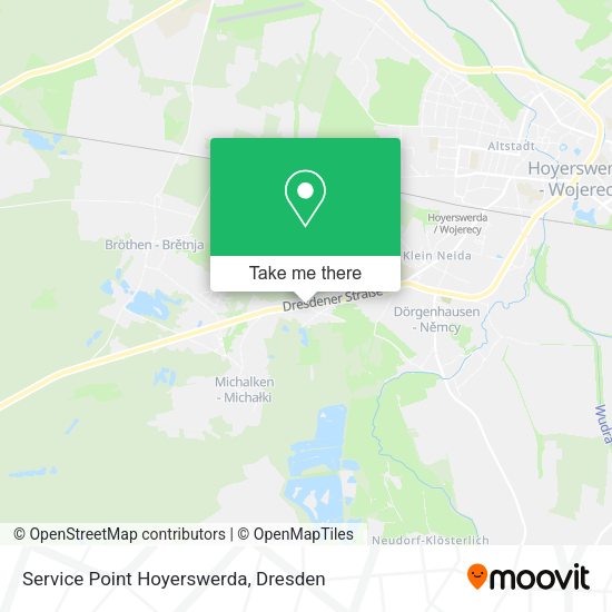 Карта Service Point Hoyerswerda