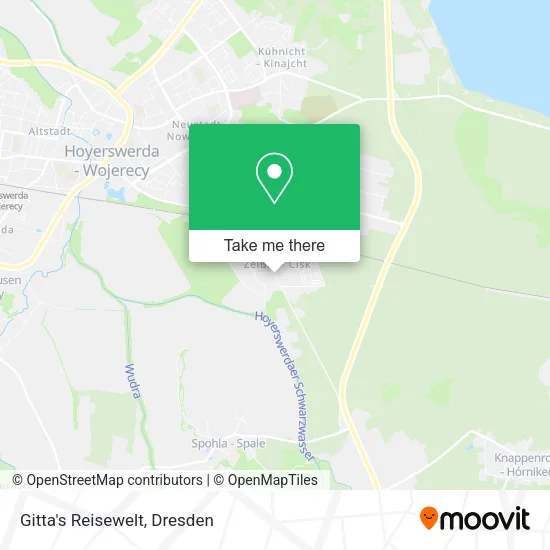 Карта Gitta's Reisewelt