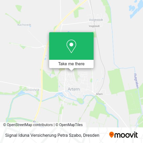 Карта Signal Iduna Versicherung Petra Szabo