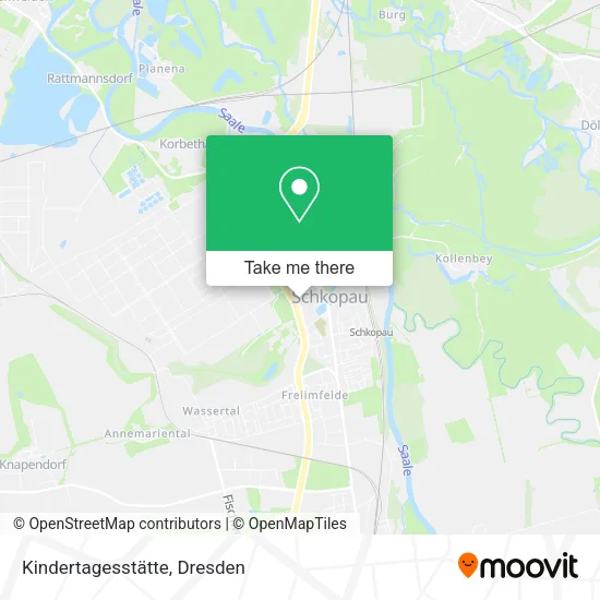 Карта Kindertagesstätte