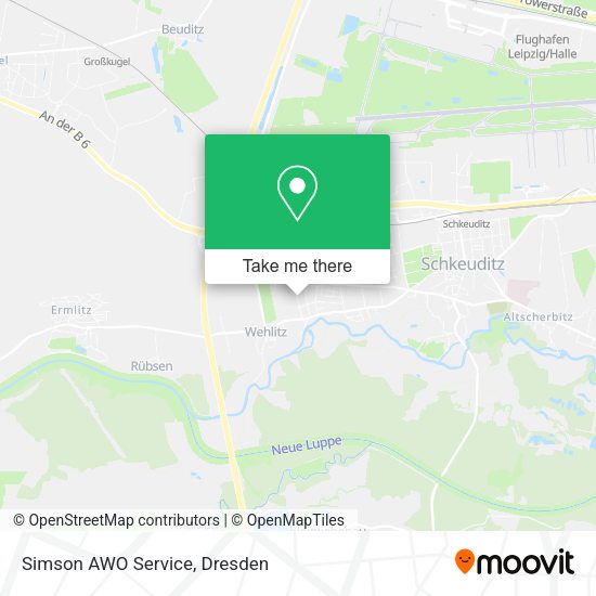 Карта Simson AWO Service