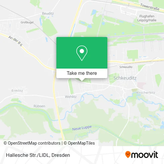 Карта Hallesche Str./LIDL