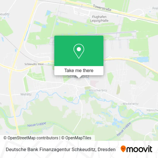 Карта Deutsche Bank Finanzagentur Schkeuditz