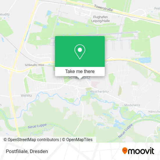 Карта Postfiliale