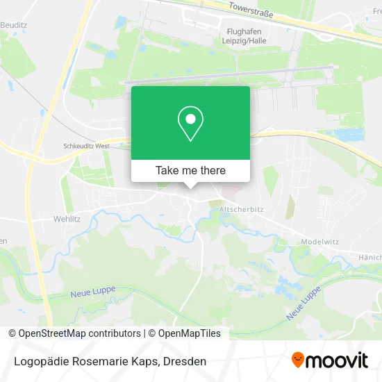 Карта Logopädie Rosemarie Kaps