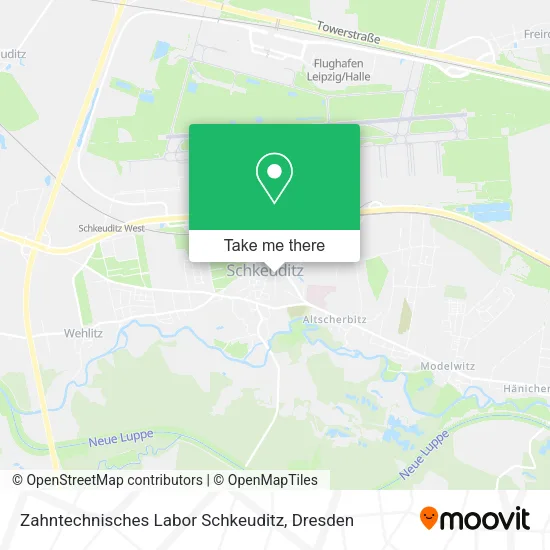 Карта Zahntechnisches Labor Schkeuditz