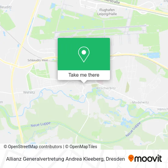 Карта Allianz Generalvertretung Andrea Kleeberg