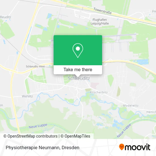 Карта Physiotherapie Neumann