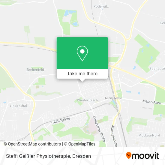 Карта Steffi Geißler Physiotherapie
