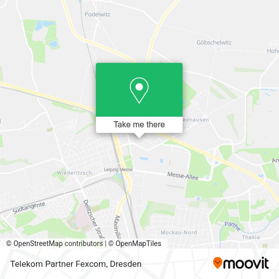 Telekom Partner Fexcom map