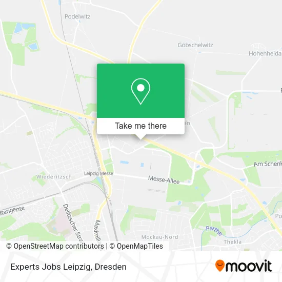 Карта Experts Jobs Leipzig